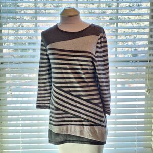 Dana Buchman Size S Long Sleeve Top
